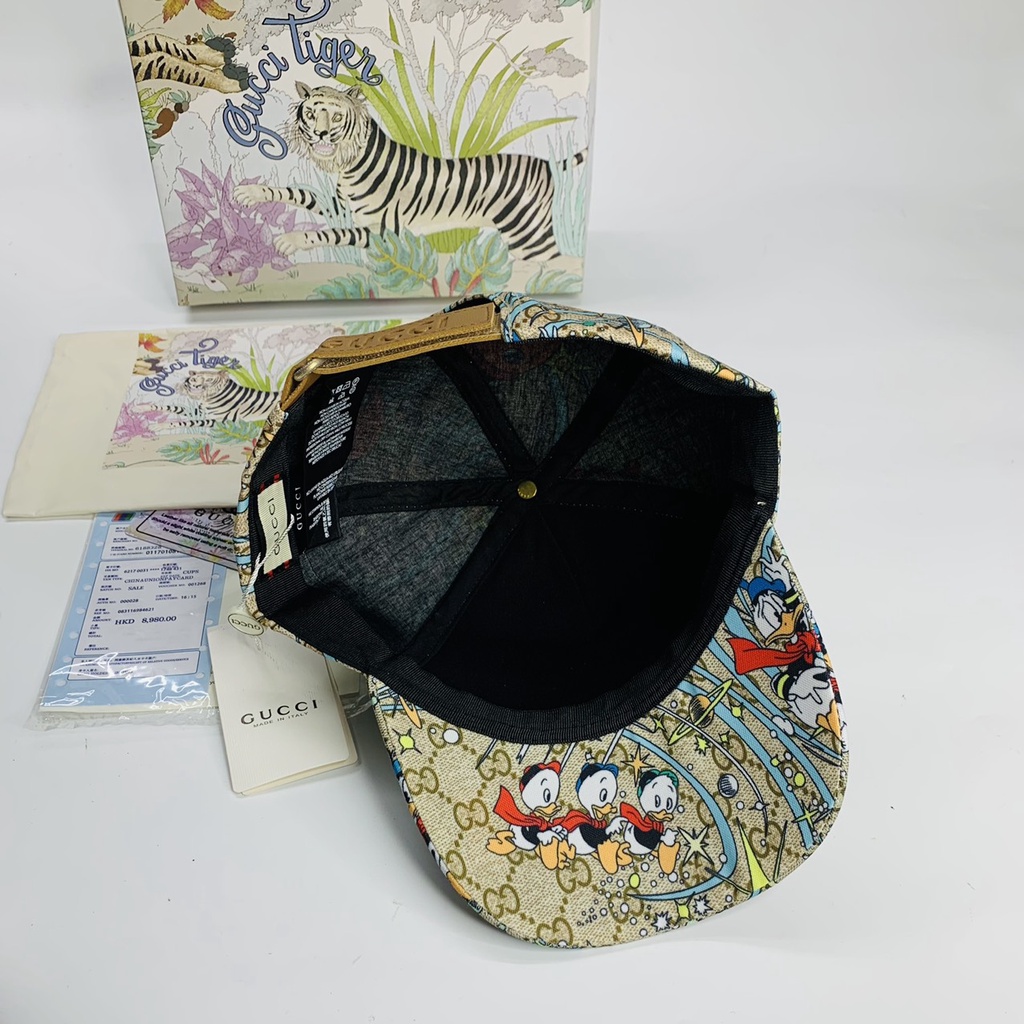 Nón kết Gc , Mũ lưỡi trai vịt họa tiết cực đẹp full box hộp