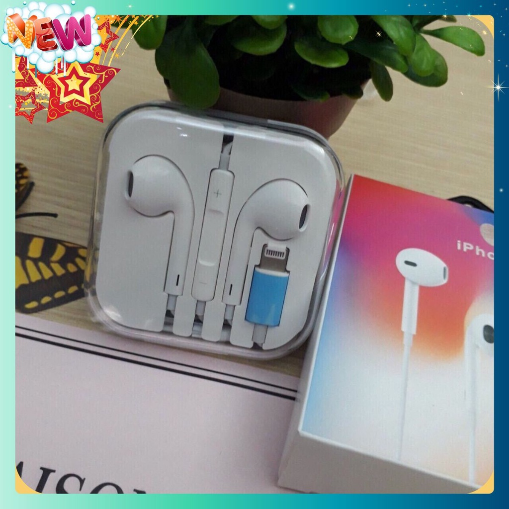 Tai nghe lightning IP 7/8/7plus/8plus/X/Xs/XsMax Bluetooth Có Mic Nghe Gọi Cực Chất