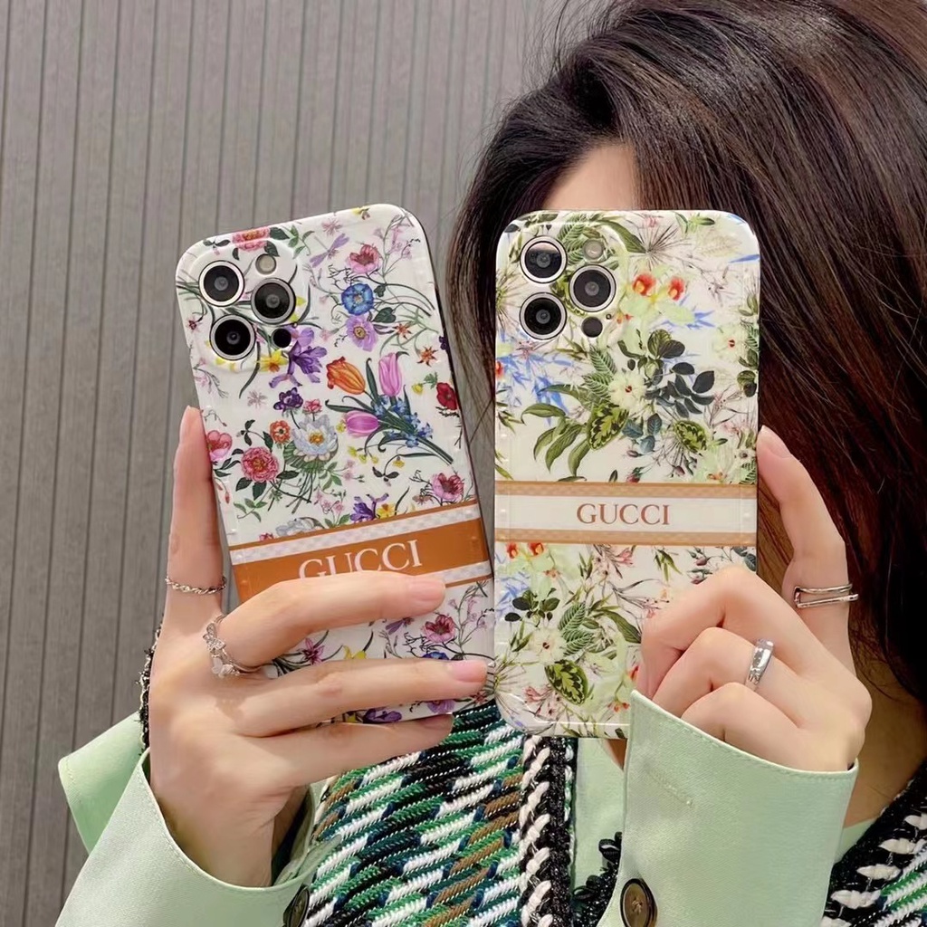 Ốp Điện Thoại In Logo GUCCI Sang Trọng Cho iphone 14 Pro Max 13 Pro Max 13 13pro 11ProMax 11 X Xs XR Xsmax 7plus 8plus 12Pro 12 Pro Max