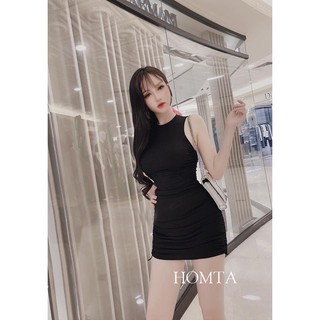 Đầm Body Rút Dây Ba Lỗ