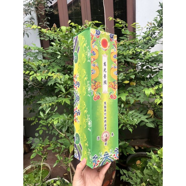 10 Hòm sớ tứ phủ long vân giấy đẹp, bế sẵn 5 màu