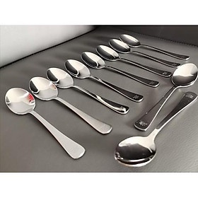 COMBO 10 THÌA INOX CAO CẤP  SỬ DỤNG CHO BÀN ĂN GIA ĐÌNH NHÀ HÀNG
