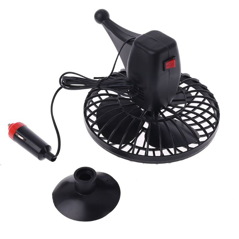 Quạt Làm Mát Mini 12v Mới Cho Xe Hơi
