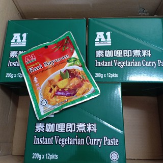 Nước Sốt Cà Ri Chay Hiệu A1 Malaysia 200gr