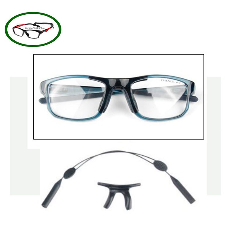 Gọng Kính Thể Thao Chống Rớt , Độ Dẻo Cao , Chịu Lực Cực Tốt Obaolay L013 Xanh Ngọc - Hàng Chính Hãng