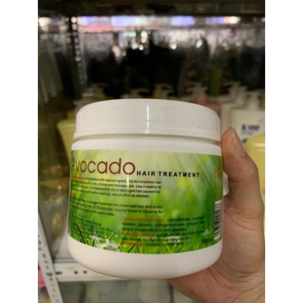 Kem Ủ Tóc Trái Bơ Avocado Bealite 500ml