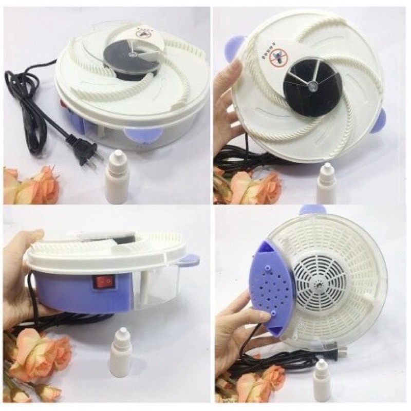 Máy Bắt Ruồi Tự Động Thông Minh, Máy Bắt Ruồi Chạy Điện Không Dùng Hóa Chất