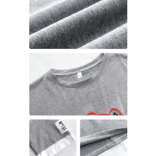 Áo from rộng tay lỡ dáng dài in 5D chất liệu cotton thoáng mát size đến 70kg | BigBuy360 - bigbuy360.vn