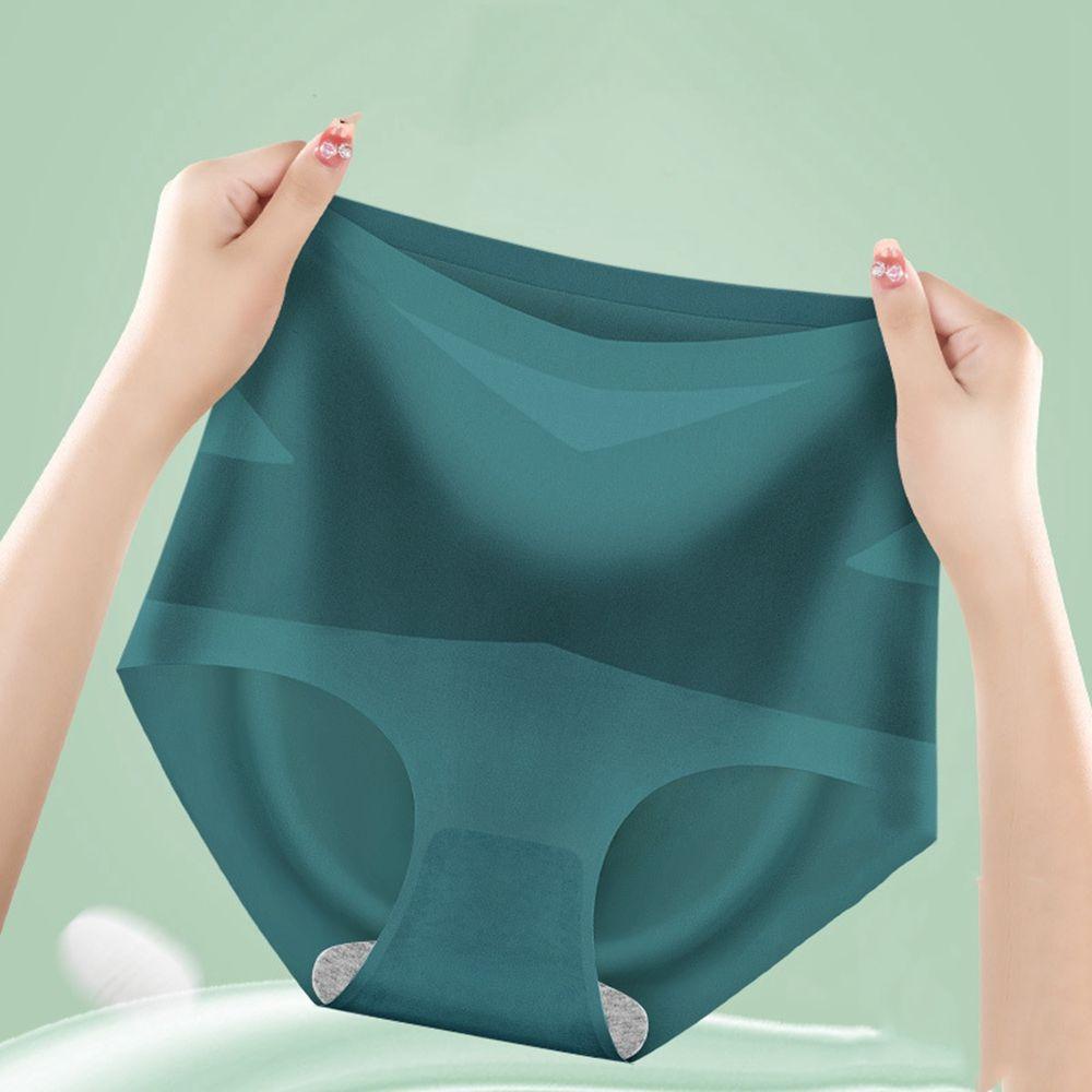 Quần Lót Cotton Lụa Lạnh Plus Size Định Hình Cơ Thể Cho Nữ