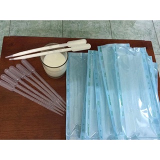 Ống hút sữa Ý tiệt trùng 12ml combo 30 ống