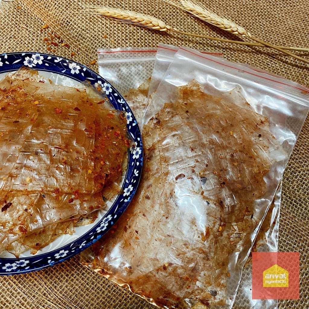 [RẤT ÍT CAY] Bánh tráng muối tỏi xì ke ÍT CAY- Bánh tráng xike giá xưởn