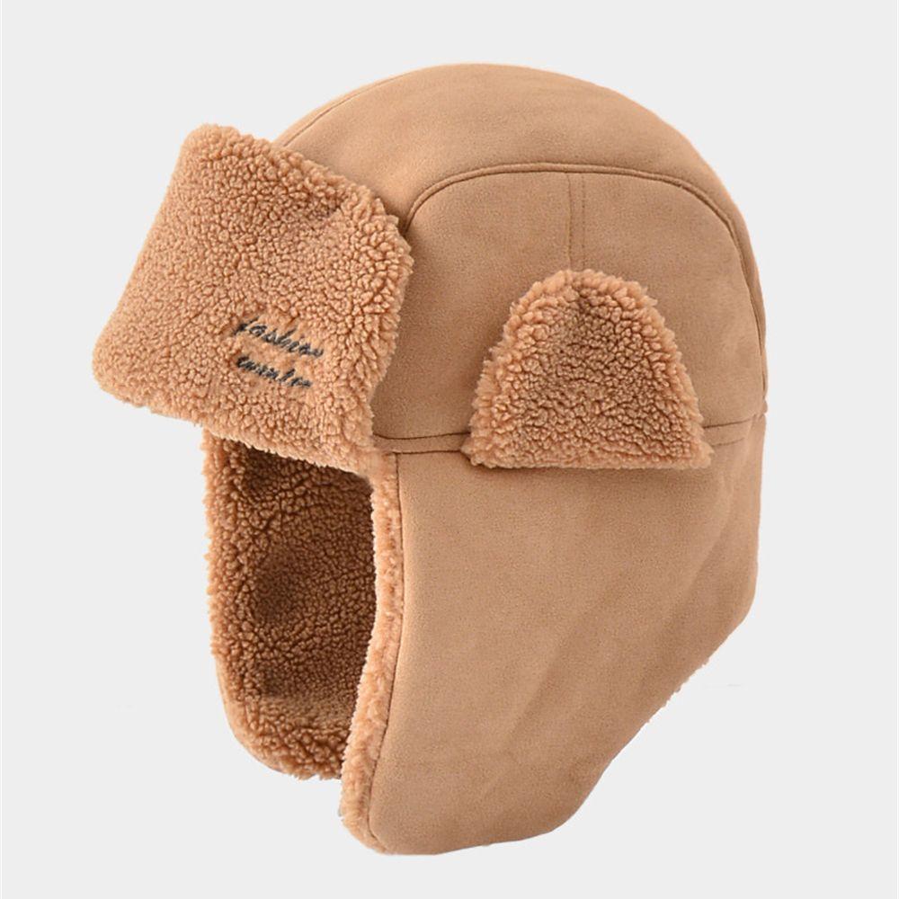 Mũ Bomber Màu Trơn Phong Cách Nga