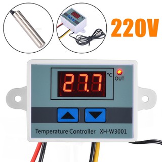 CÔNG TẮC CẢM BIẾN NHIỆT ĐỘ XH-W3001 220V