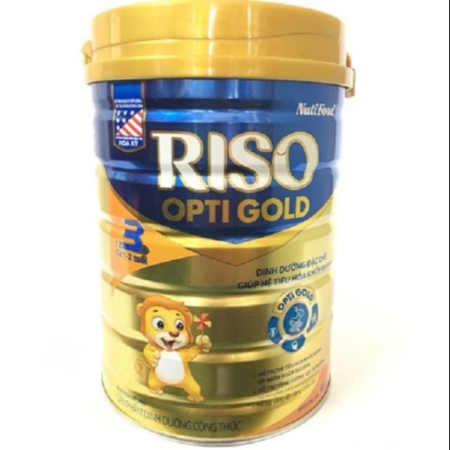 Sữa RISO OPTIGOLD 3 900g (trẻ từ 1-2 tuổi)