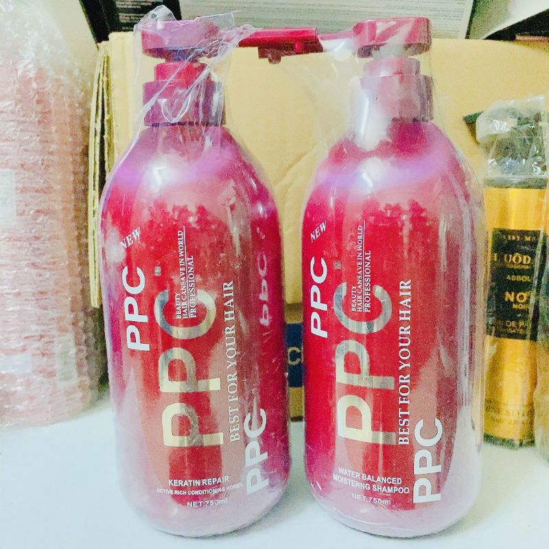 Dầu Gội Xả Phục Hồi PPC 750ml X 2