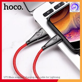 CÁP SẠC NHANH DÂY DÙ NAM CHÂM LIGHTNING 3.0A HOCO U75