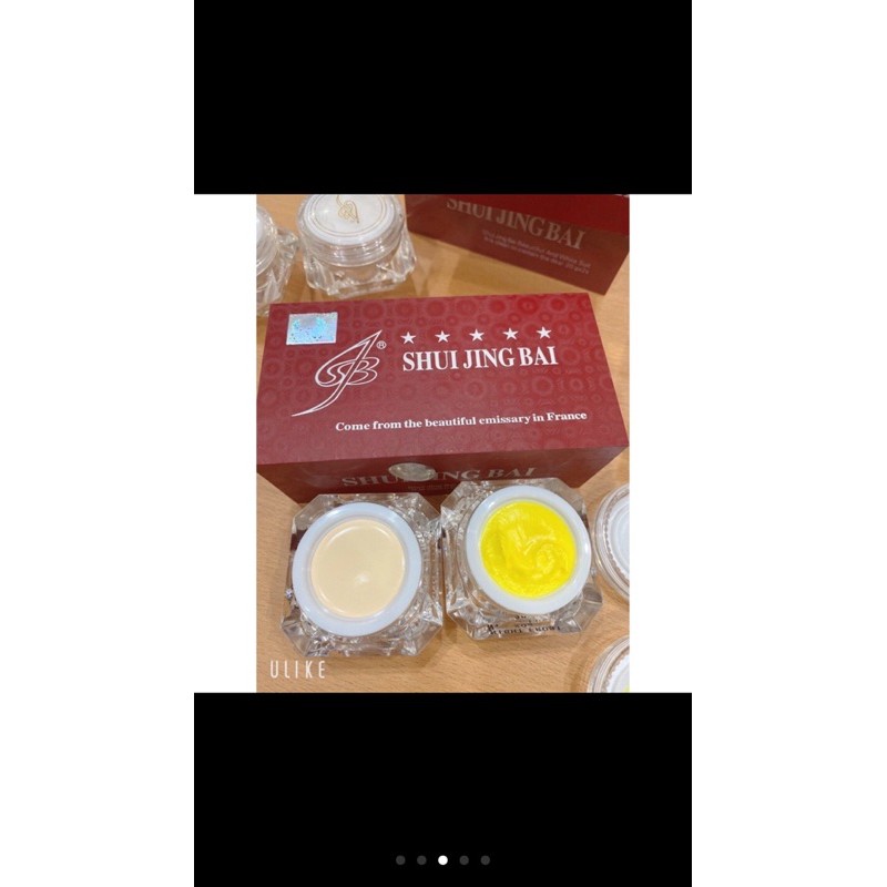 Kem thuỷ tinh bạch Shui jing bai