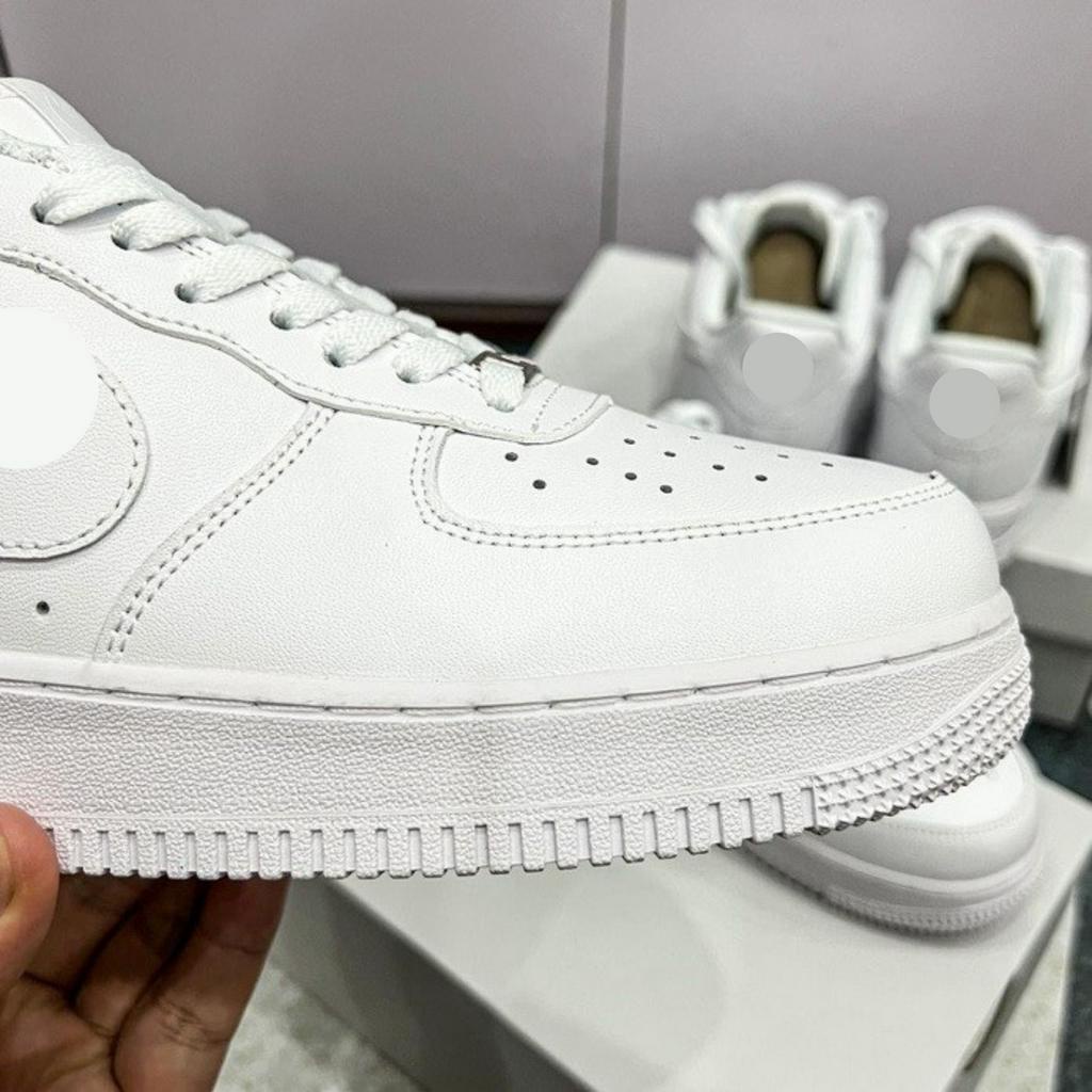 Giày Sneaker Nam Nữ Trắng hàng cao cấp nhập khẩu giá rẻ - Giày thể thao Sami Sneaker êm ái dễ phối đồ - A11