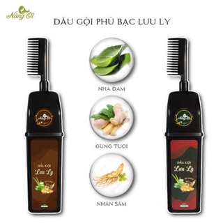 Dầu Gội Phủ Bạc Thảo Dược Lưu Ly Nàng Ơi 300ml