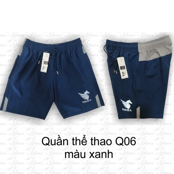 Quần Đùi Nam Thể Thao Vải Gió - Quần short nam mặc nhà cao cấp giá rẻ vải gió mặc mùa hè mát mẻ thoải mái Q06
