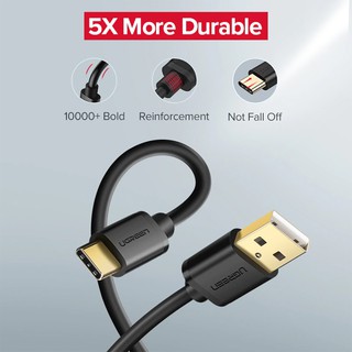 Cáp Sạc USB Type-C Cao Cấp UGREEN US141