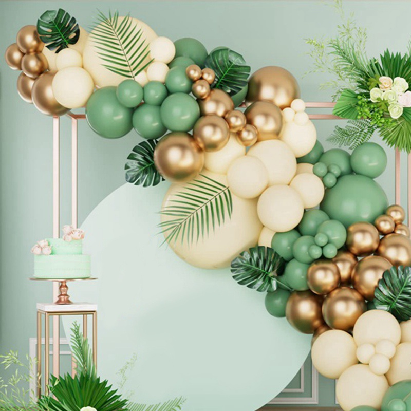 Bộ Phụ Kiện Bong Bóng Trang Trí Tiệc Sinh Nhật/Đám Cưới Phong Cách Vintage