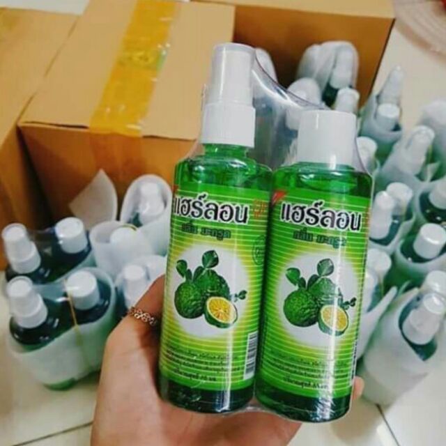 Cặp Xịt tinh dầu bưởi thái lan