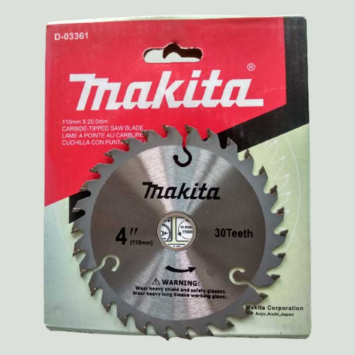 Lưỡi cắt gỗ Makita đường kính 110mm - 30 răng