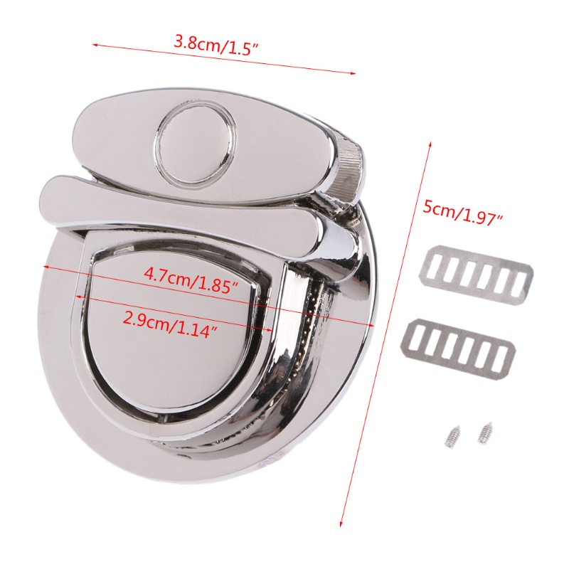 Bộ Khóa Cài Vặn DIY Cho Túi Xách Đeo Vai
