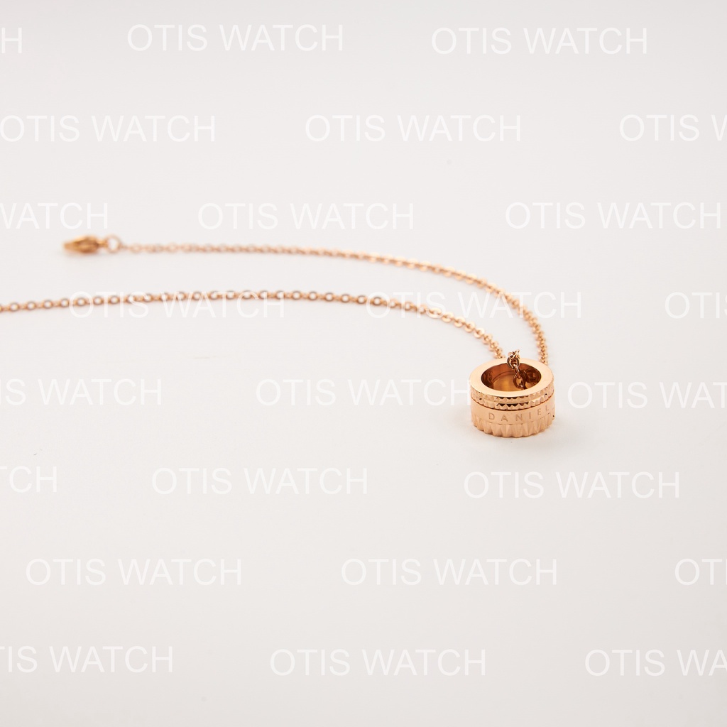 Dây Chuyền Daniel Wellington Elevation Necklace Rose Gold DW Chính Hãng - OtisWatch