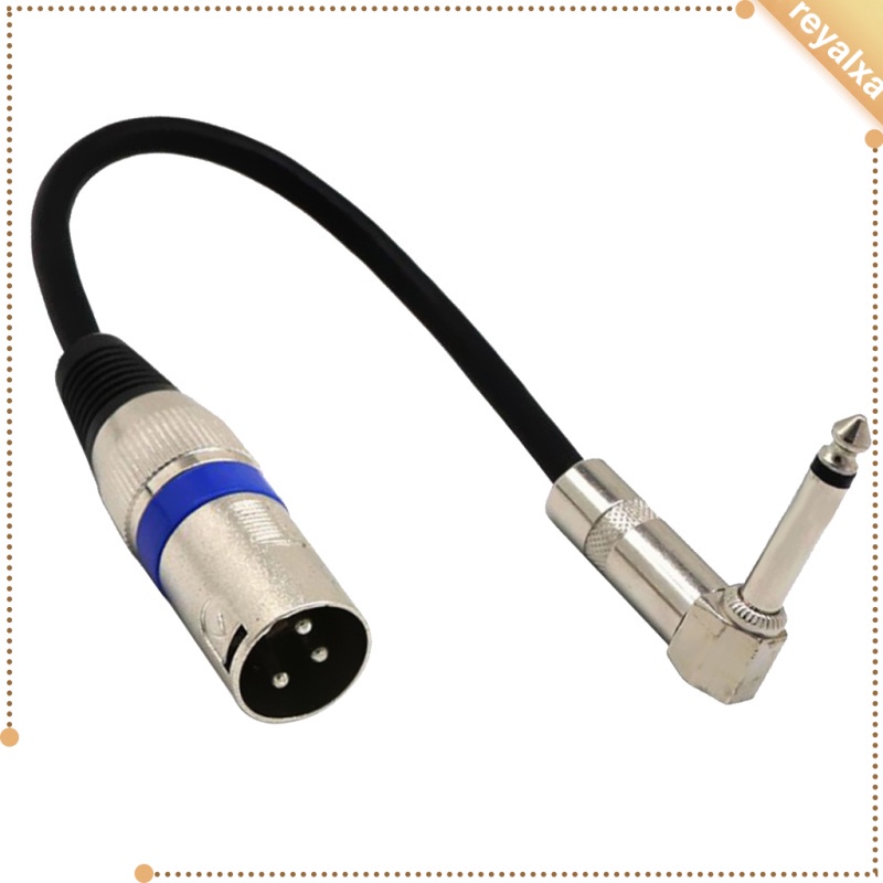 Cáp Chuyển Đổi Âm Thanh Từ 0.2m Mono 6.35mm Sang Xlr