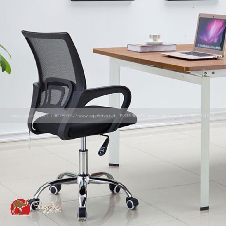 GHẾ XOAY VĂN PHÒNG, CHƠI GAMING NGỒI THOẢI MÁI, CHÂN INOX CÓ BÁNH XE- MSP : G001S