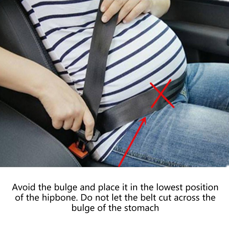 Dây Đai An Toàn Xe Hơi Có Kẹp Điều Chỉnh Dành Cho Mẹ Bầu