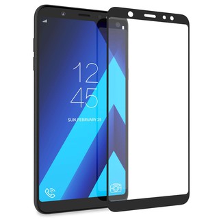 Kính cường lực full màn Samsung A6+ Đen
