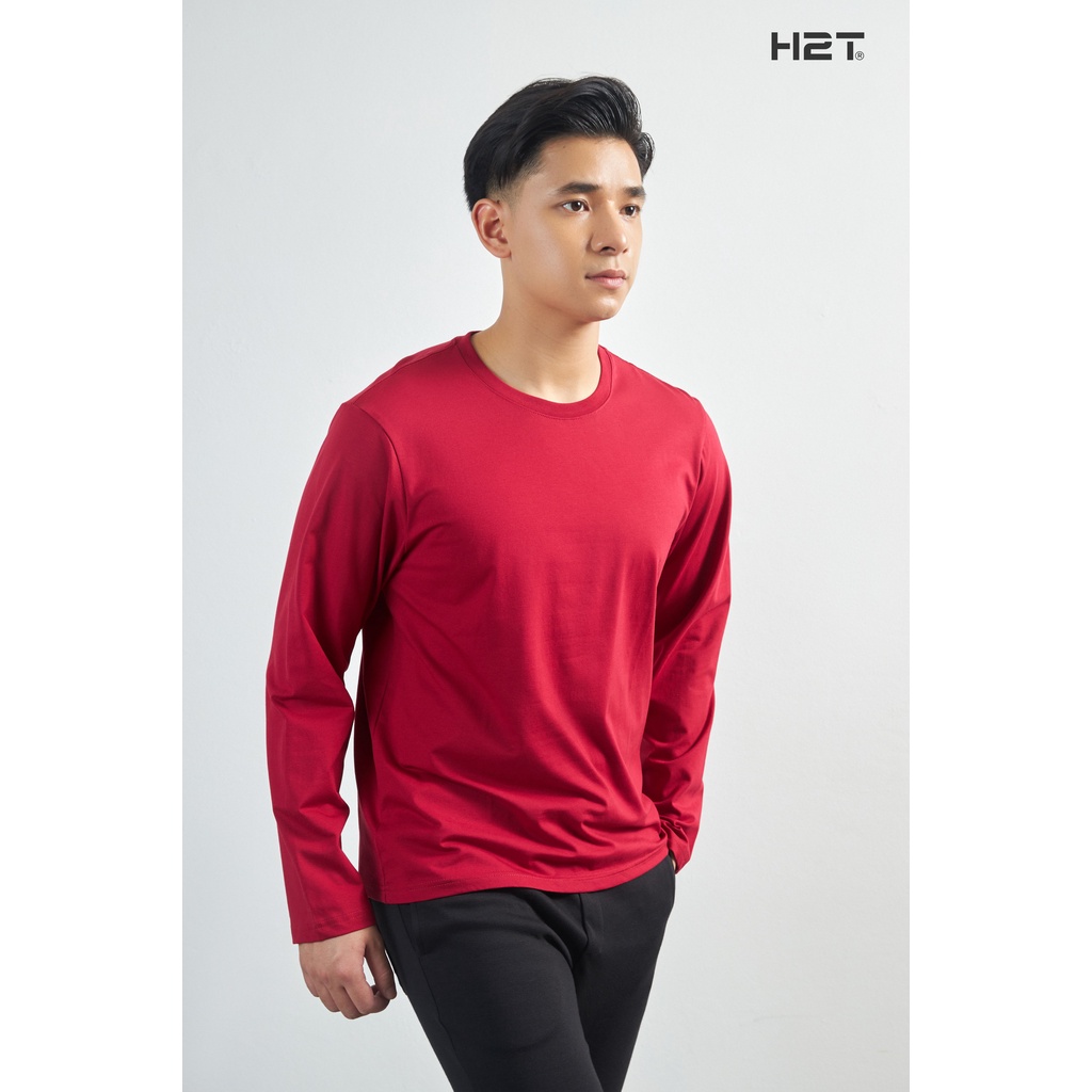 [Mã INCU50 giảm 50K đơn 250K] Áo Thun Dài Tay Trơn Basic H2T 8 Màu - Vải Mềm Mịn Co Giãn 0899 | BigBuy360 - bigbuy360.vn