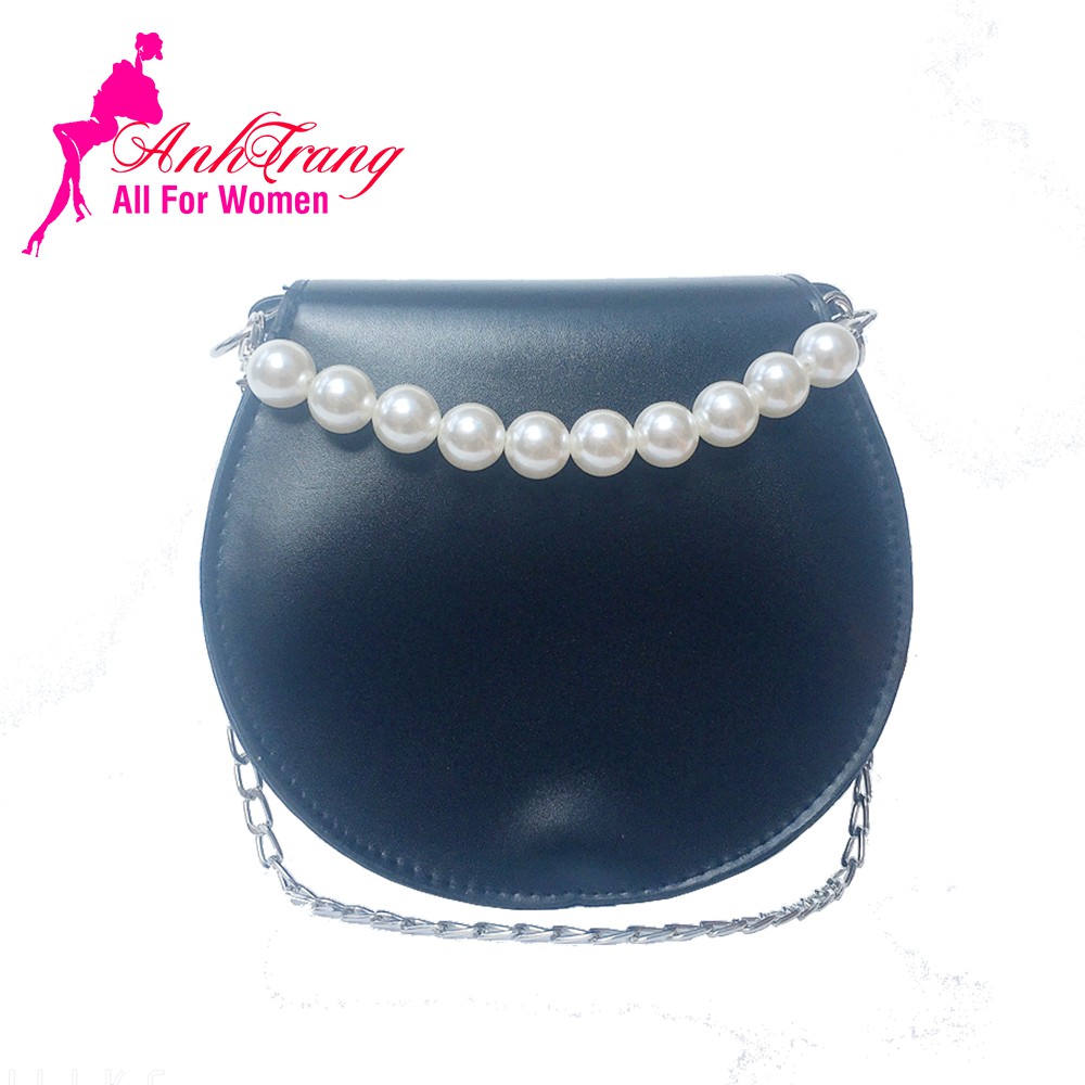 Túi Xách Nữ Tròn Da Mềm Quai Ngọc XT006 | BigBuy360 - bigbuy360.vn