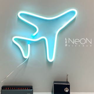 Đèn NeonSign | Máy Bay | Kích Thước 25x25cm | Quà Tặng Trang Trí Cực Chất , Siêu Sáng & Tiết Kiệm Điện Với Led 12v
