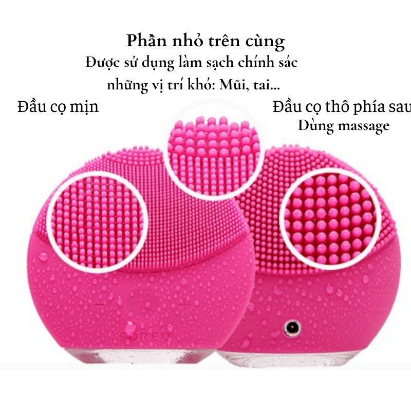 Máy Rửa Mặt FOREVER Mini Hàng Nội Địa Trung   Có hộp và cáp sạc