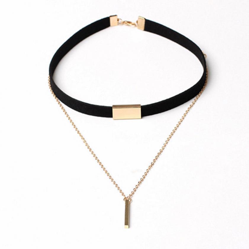 Vòng cổ choker dây xích cá tính