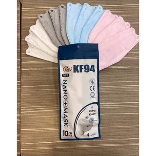 Khẩu trang kf94 phúc an loại 1. Trắng màu ib e ạ.