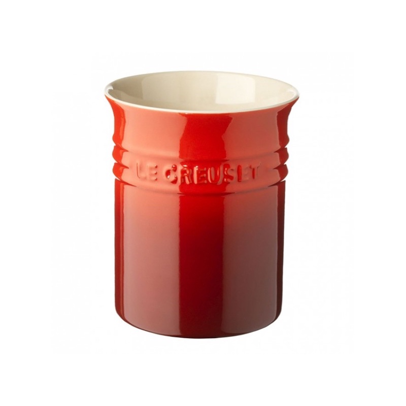 HŨ ĐỰNG DỤNG CỤ NẤU ĂN, THÌA ĐŨA....LE CREUSET MẦU ĐỎ
