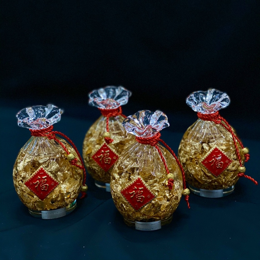 Túi Tiền Vàng Thần Tài , Túi Tiền Phong Thủy - Kèm Hộp Như Hình