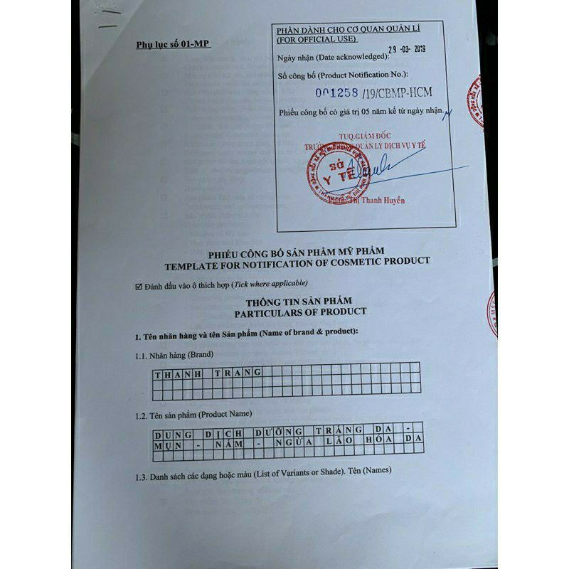 TÁI TẠO DA TRỪ MỤN NÁM THANH TRANG (LOẠI THƯỜNG VÀ CẤP TỐC) | BigBuy360 - bigbuy360.vn