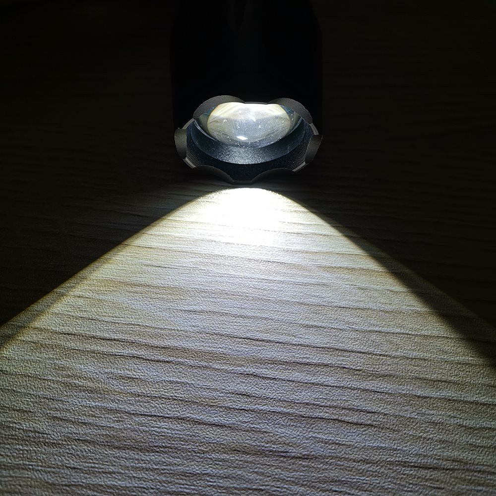 Haixnfire Đèn pin UV 395nm AloneFire E17 bằng hợp kim nhôm chống thấm nước