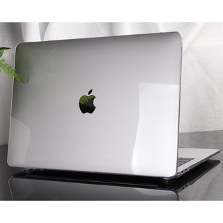 Combo 4in1 Case,Ốp Macbook Màu Trong Suốt (Tặng Kèm Miếng Dán Màn Hình,Nút Chống Bụi,Kẹp Chống Gãy Sạc)