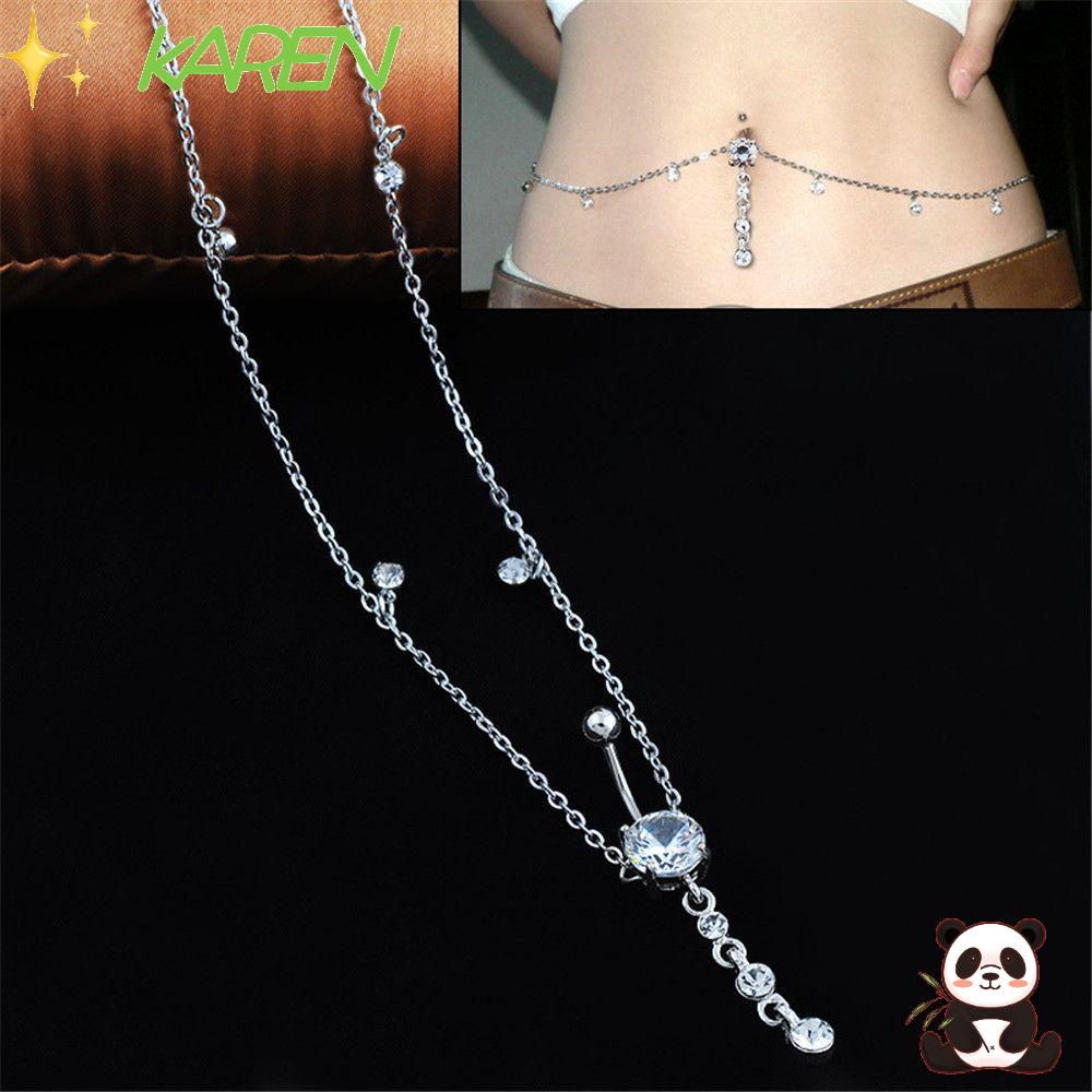Fashion  Dangle  Belly Button Chain
