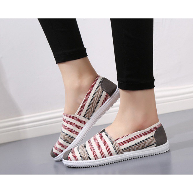 Giầy lười vải nữ xinh xắn - 90169 | BigBuy360 - bigbuy360.vn
