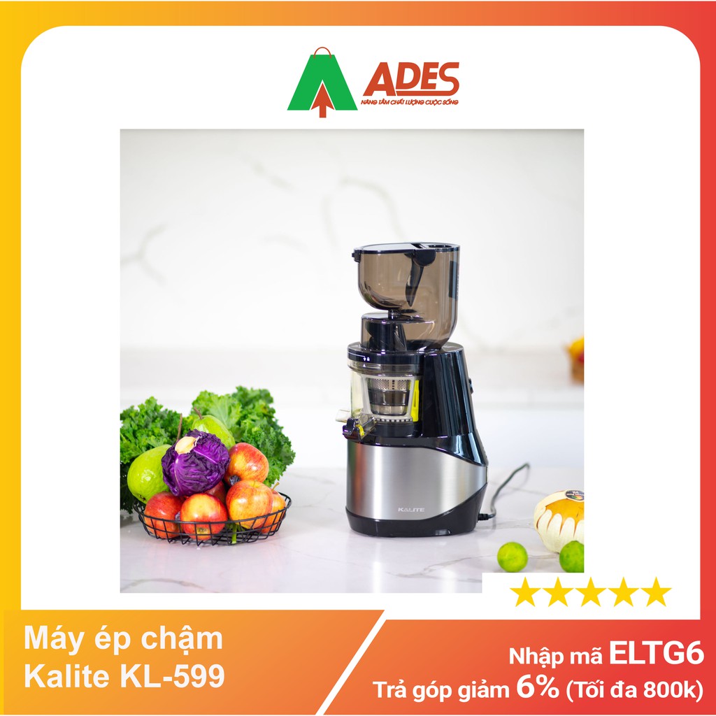 Máy ép chậm Kalite KL-599 - Chính hãng - Bảo hành 24T - NEW 2021