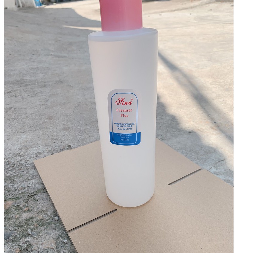 Nước lau gel, rửa móng SINA hũ chiết 100ml