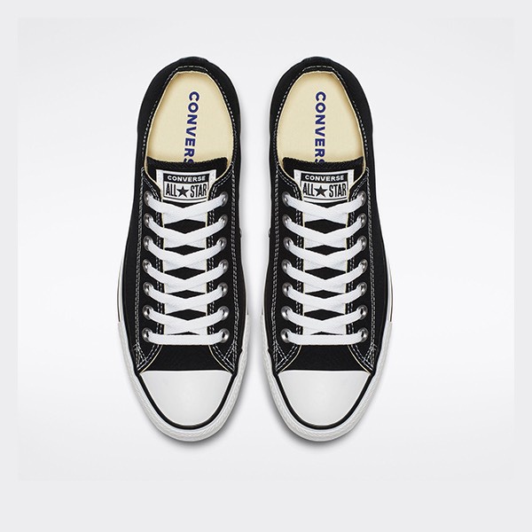 Giày Sneaker [REAL] Converse-Classic-Black-White (Thấp cổ)